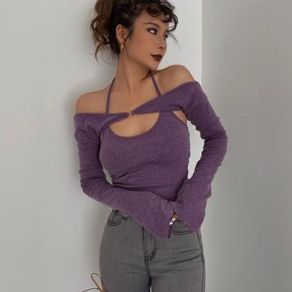 Camisole Long Sleeve Two Piece Sexy..