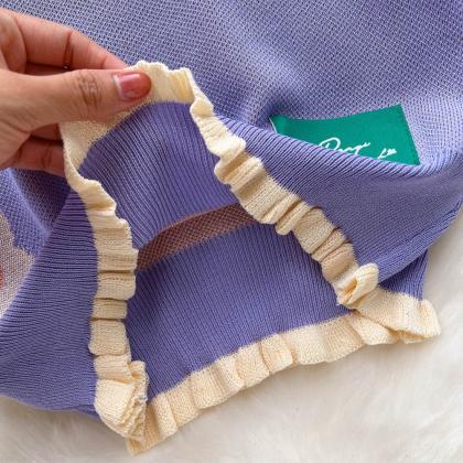 Sweet Knit Short Sleeve T-Shirt Pri..