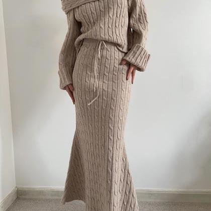 Handmade Ins Sweater Dress