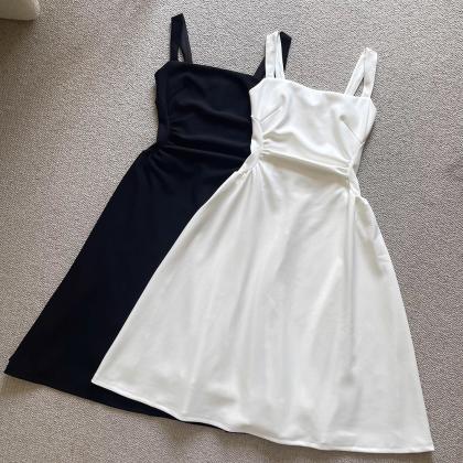 Homemade White Backless Halter Dress Prom Party..