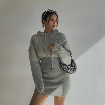 Winter Rib Knit Pullover Sweater Fashion Fall..