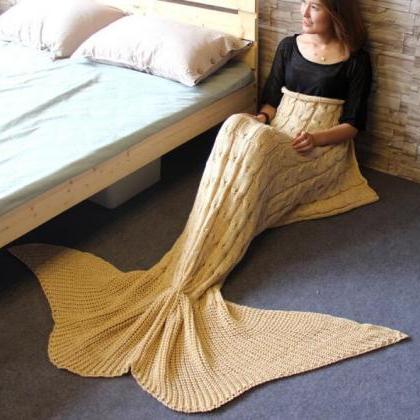 Soft Mermaid Blanket,mermaid Blanket,crechet..