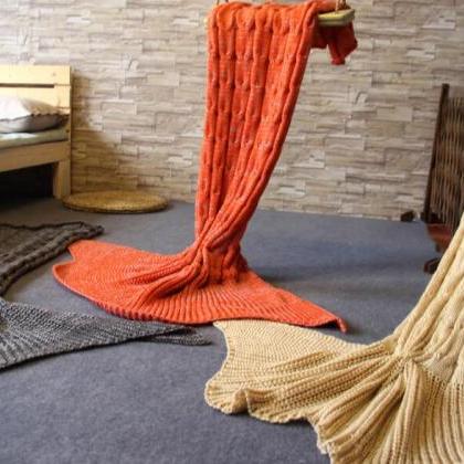 Soft Mermaid Blanket,mermaid Blanket,crechet..