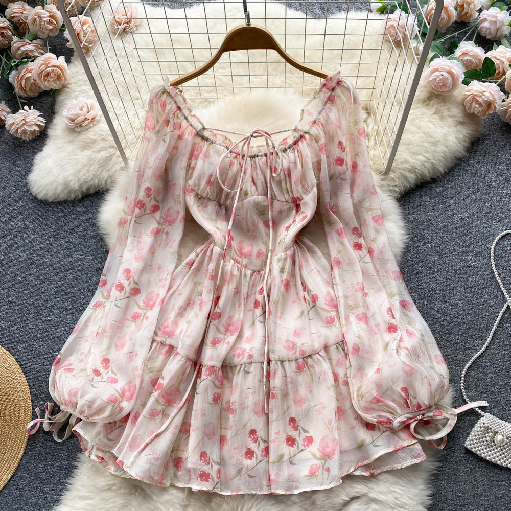 blush pink button down long-sleeve dress Playing The Game Purple To Pink Gradient Long Sleeve Shirt Dress Hot Pink / L