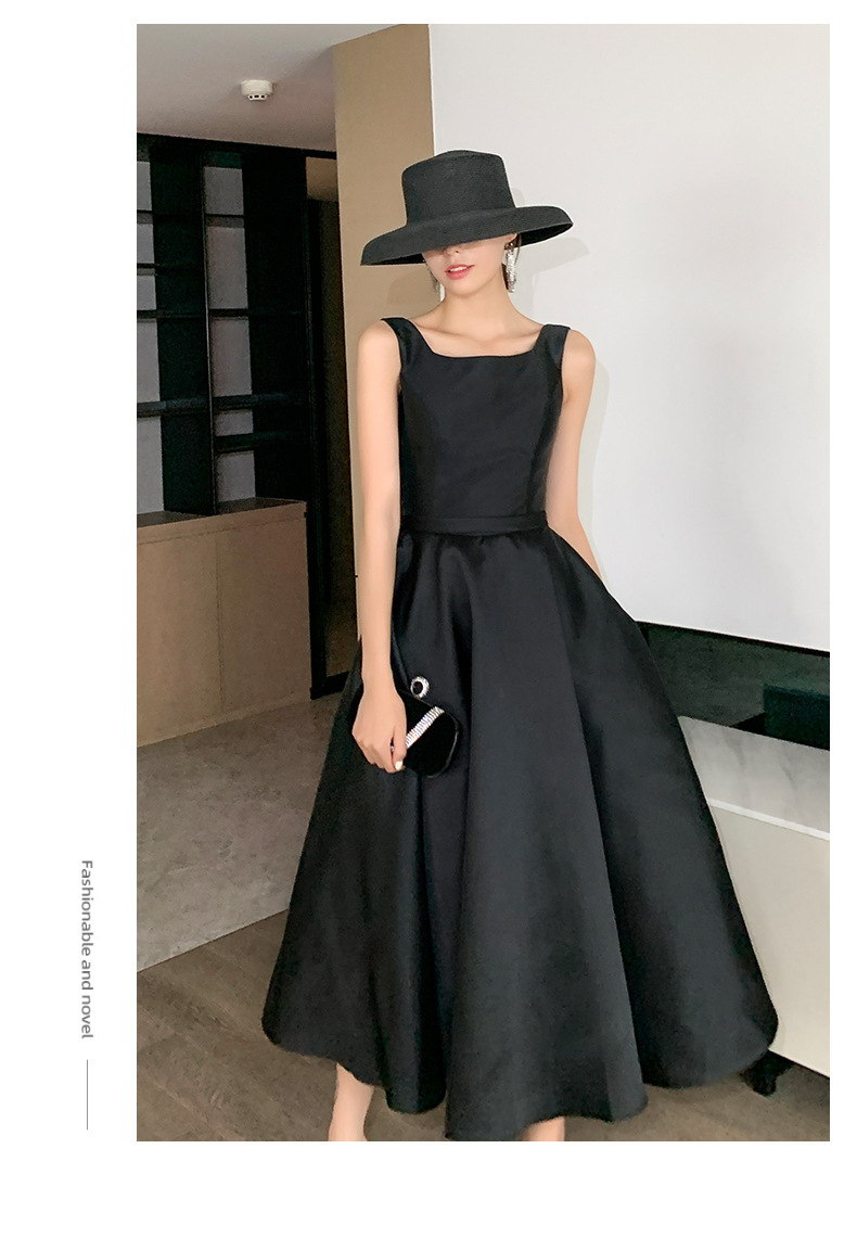 Black Evening Dress Hepburn Style Party Dress on Luulla